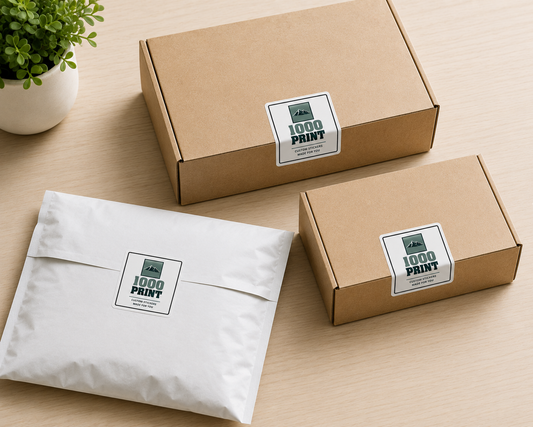 Custom Square Sheet Stickers | 1000 Print
