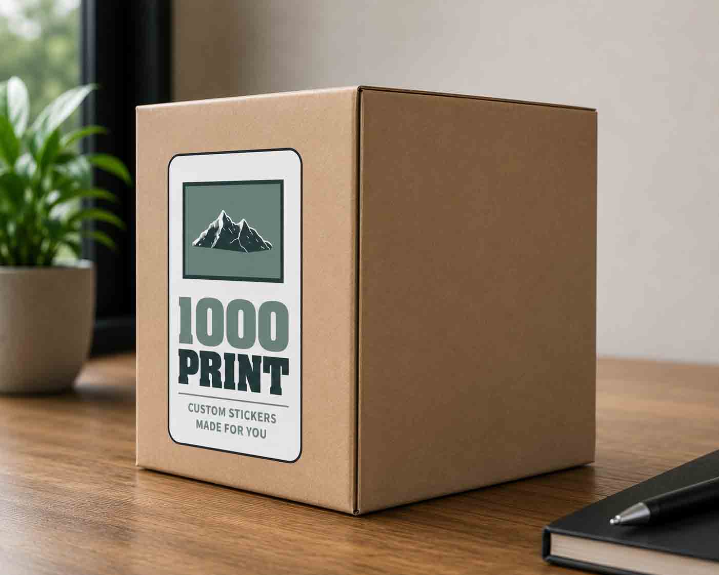 Custom Rectangle Sheet Stickers | 1000 Print