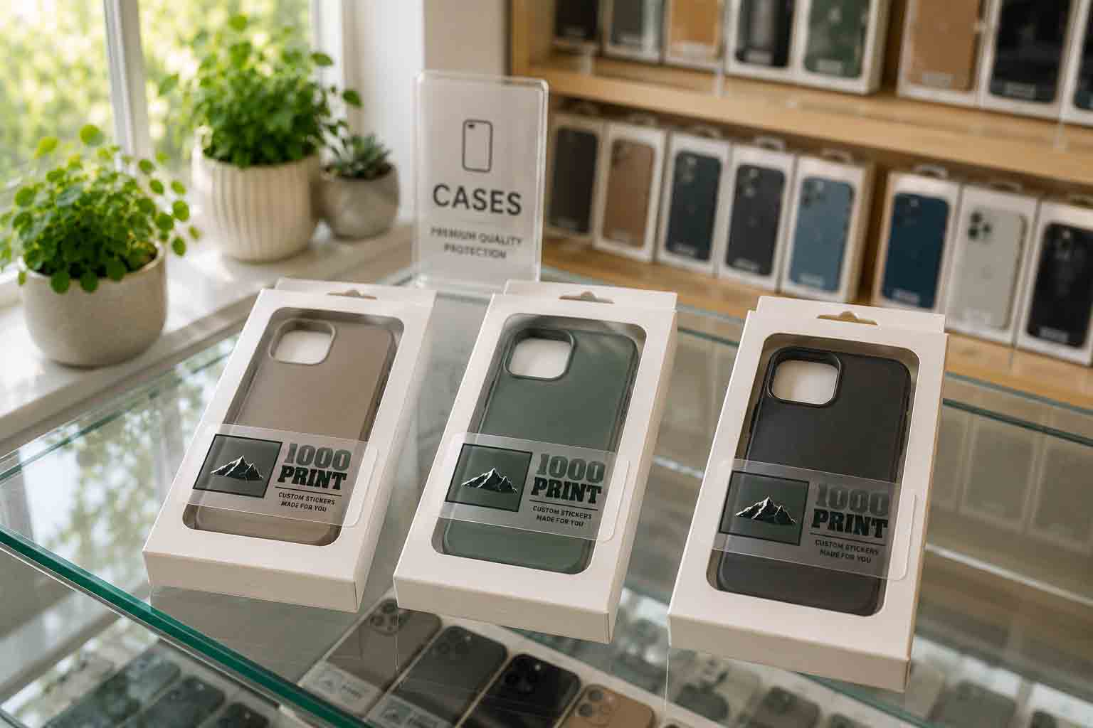 Custom Rounded Rectangle Clear Stickers | 1000 Print