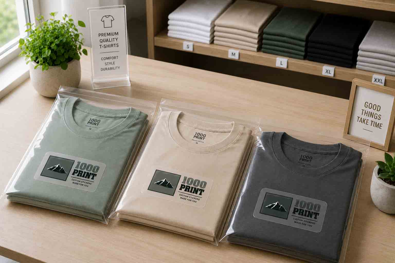 Custom Rounded Rectangle Clear Stickers | 1000 Print