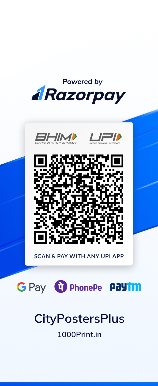 Razorpay QR Code