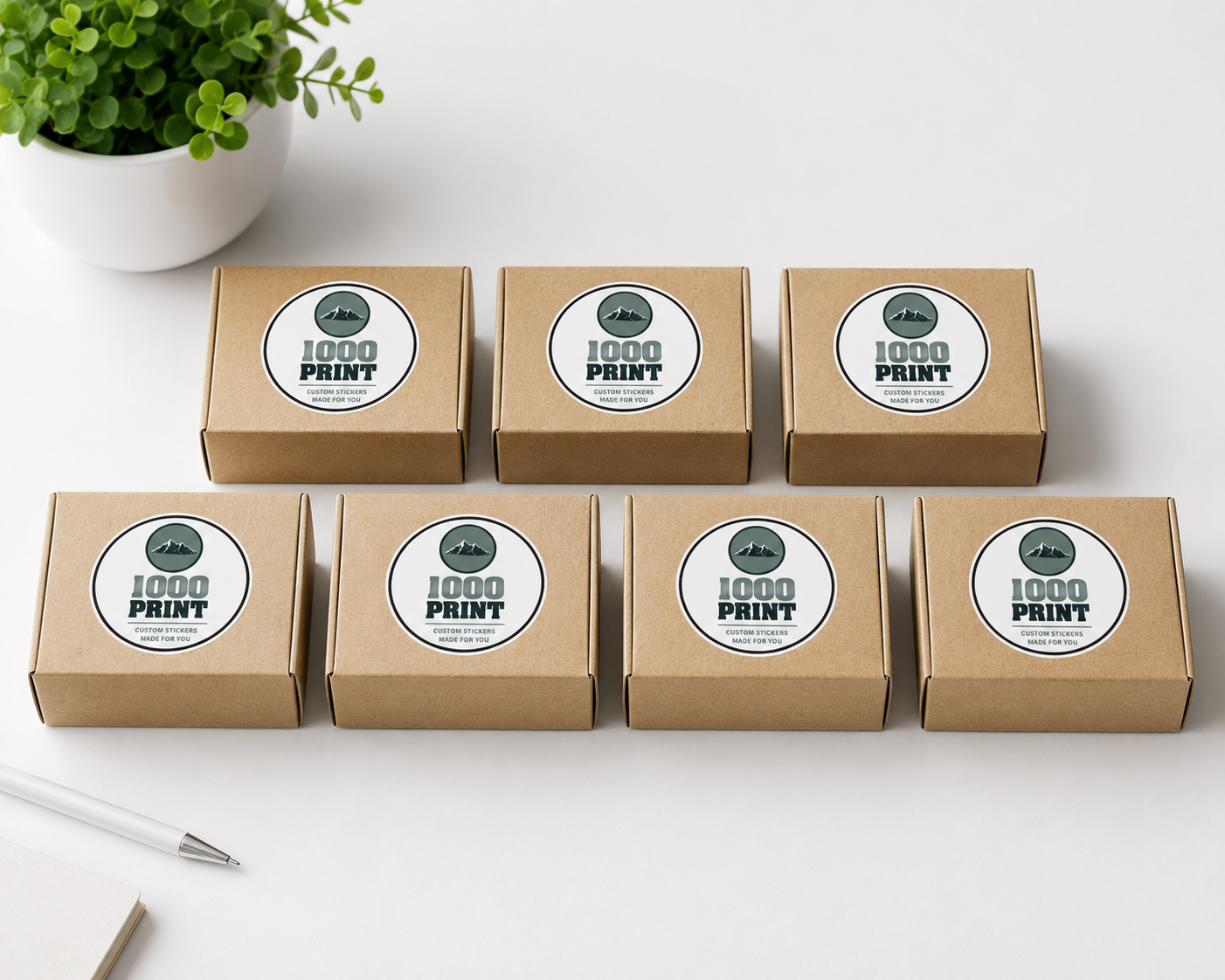 Custom Circle Roll Label Stickers  | 1000 Print
