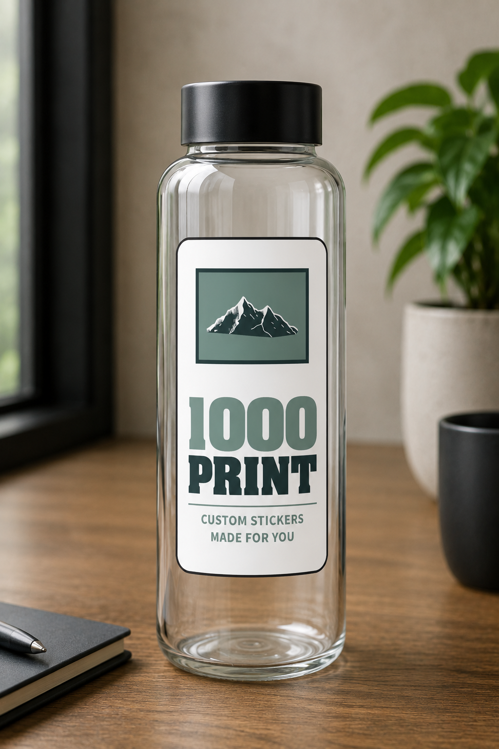 Custom Rectangle Sheet Stickers | 1000 Print