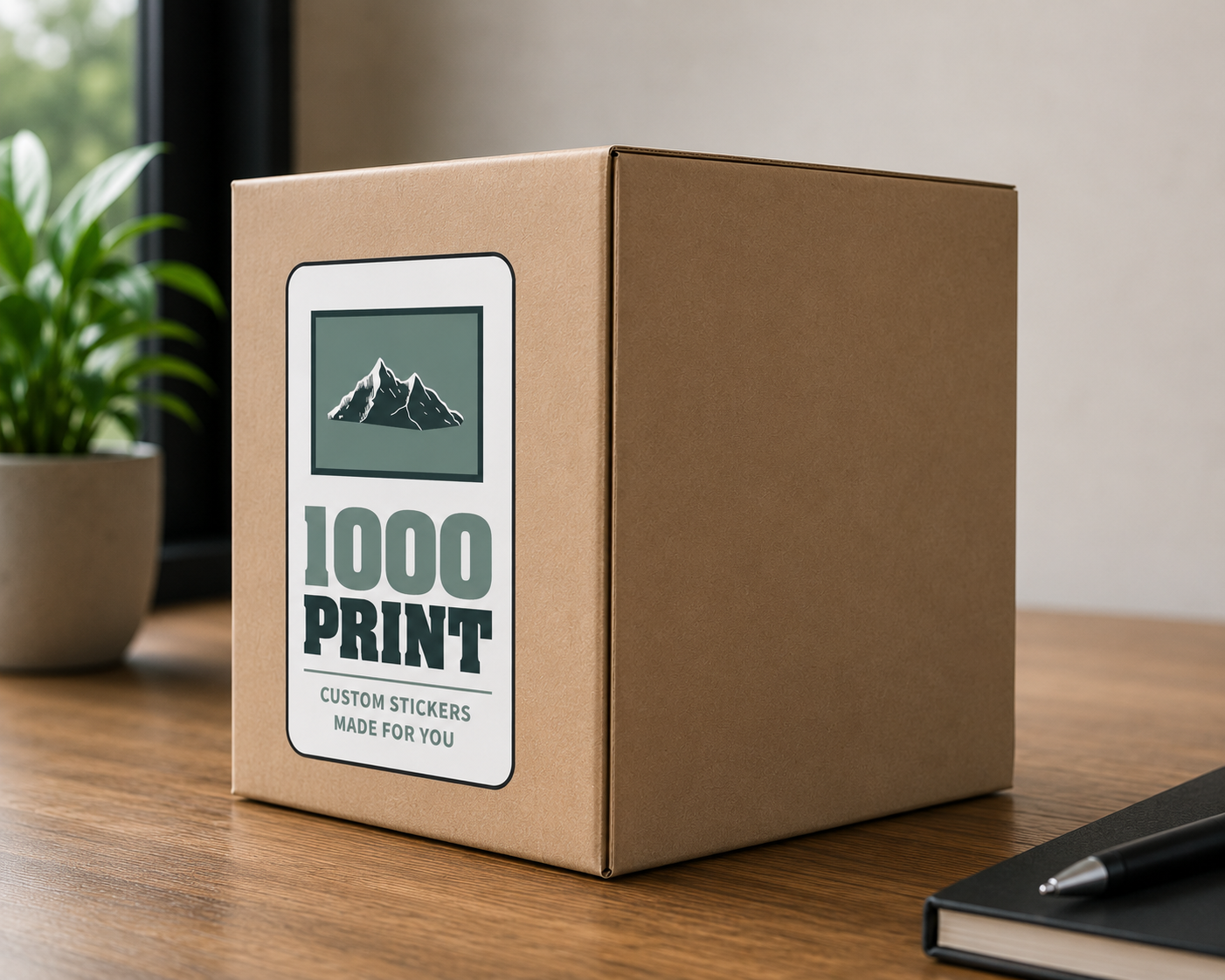 Custom Rectangle Sheet Stickers | 1000 Print