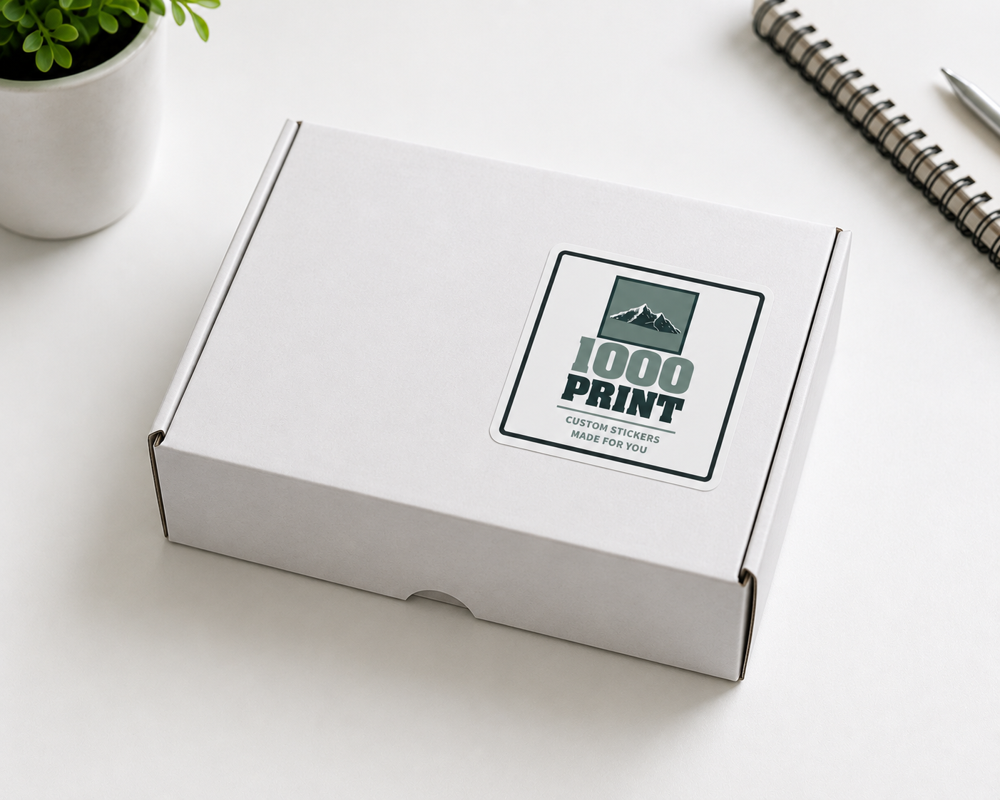 Custom Square Sheet Stickers  | 1000 Print
